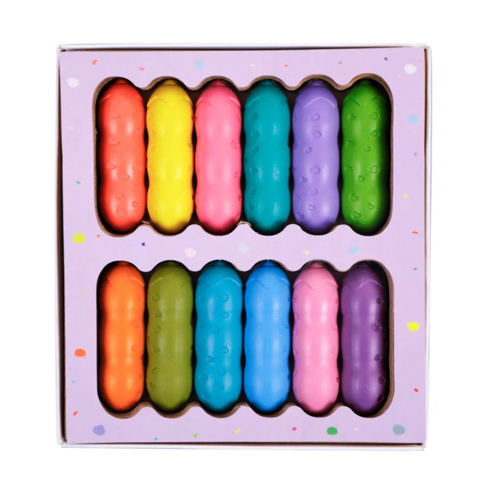 Avenir Happy Pea Pod Crayons