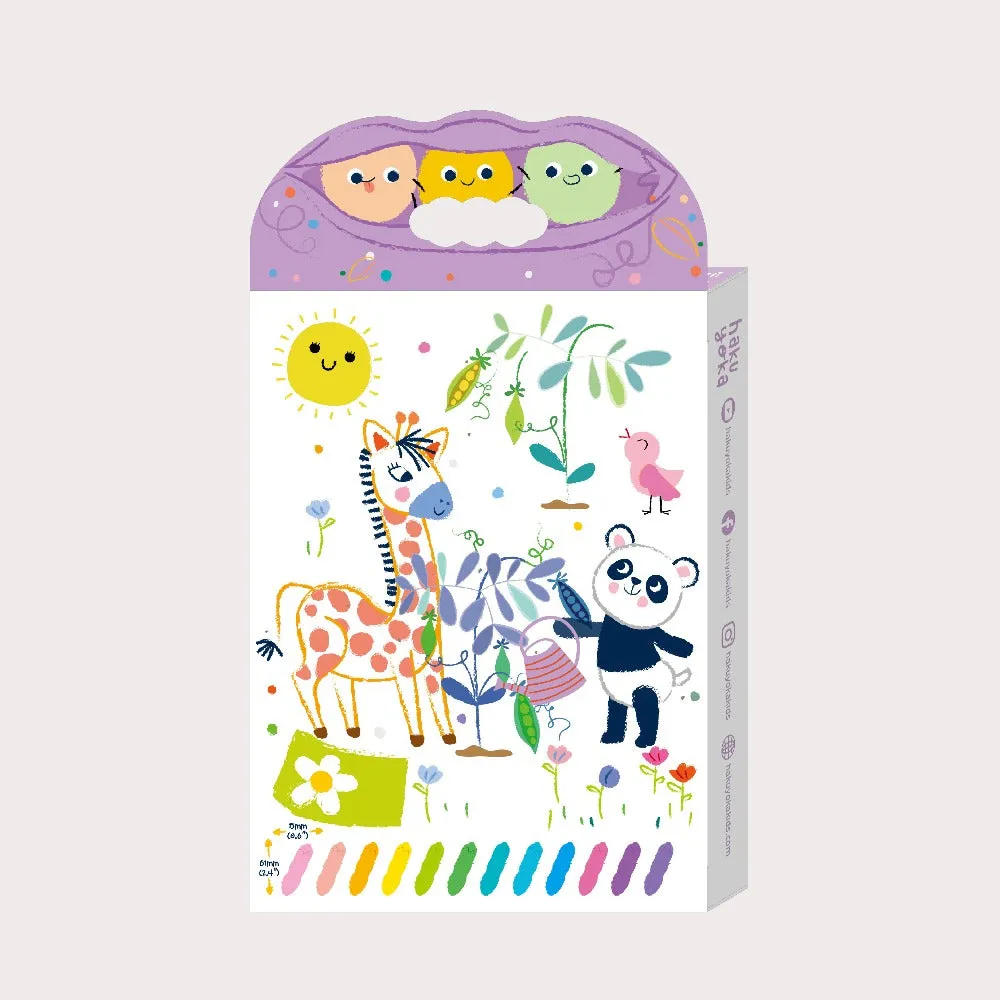 Avenir Happy Pea Pod Crayons