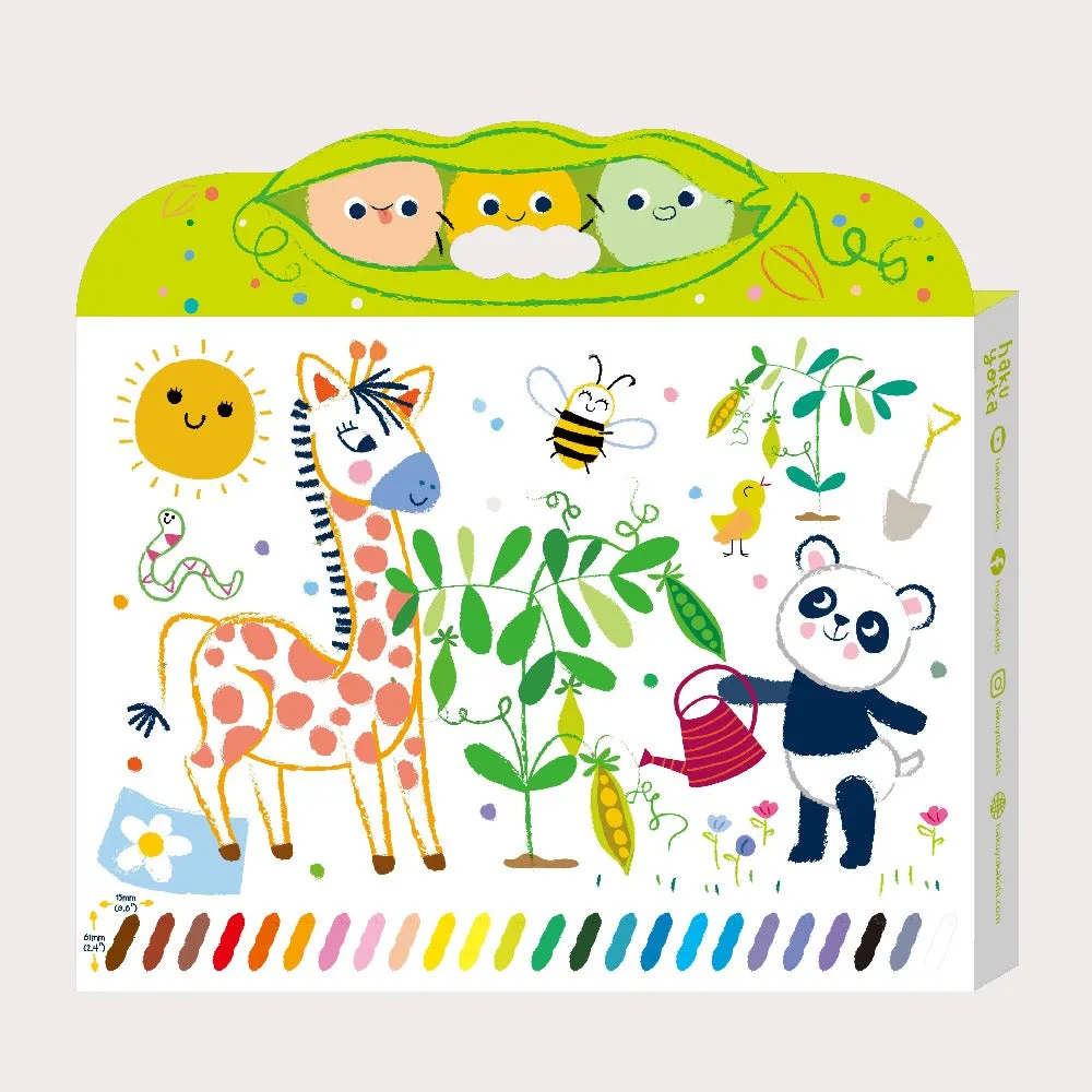 Avenir Happy Pea Pod Crayons