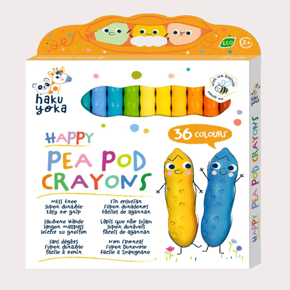 Avenir Happy Pea Pod Crayons