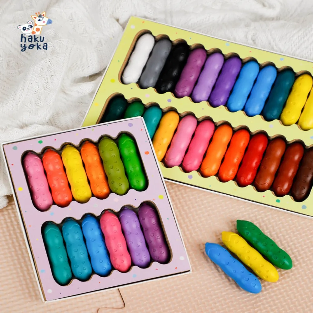 Avenir Happy Pea Pod Crayons