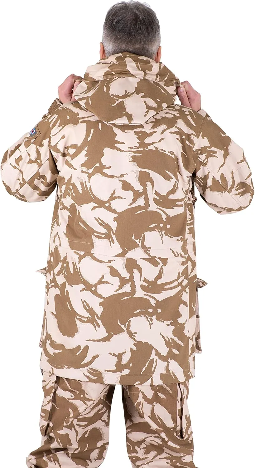 Original British army military combat Desert jacket parka smock windproof NEW