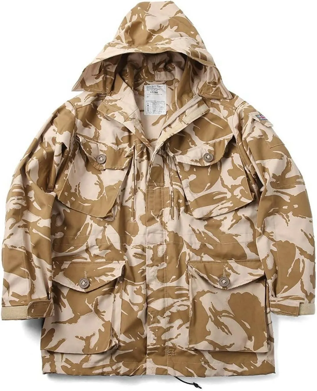 Original British army military combat Desert jacket parka smock windproof NEW