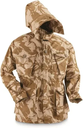 Original British army military combat Desert jacket parka smock windproof NEW