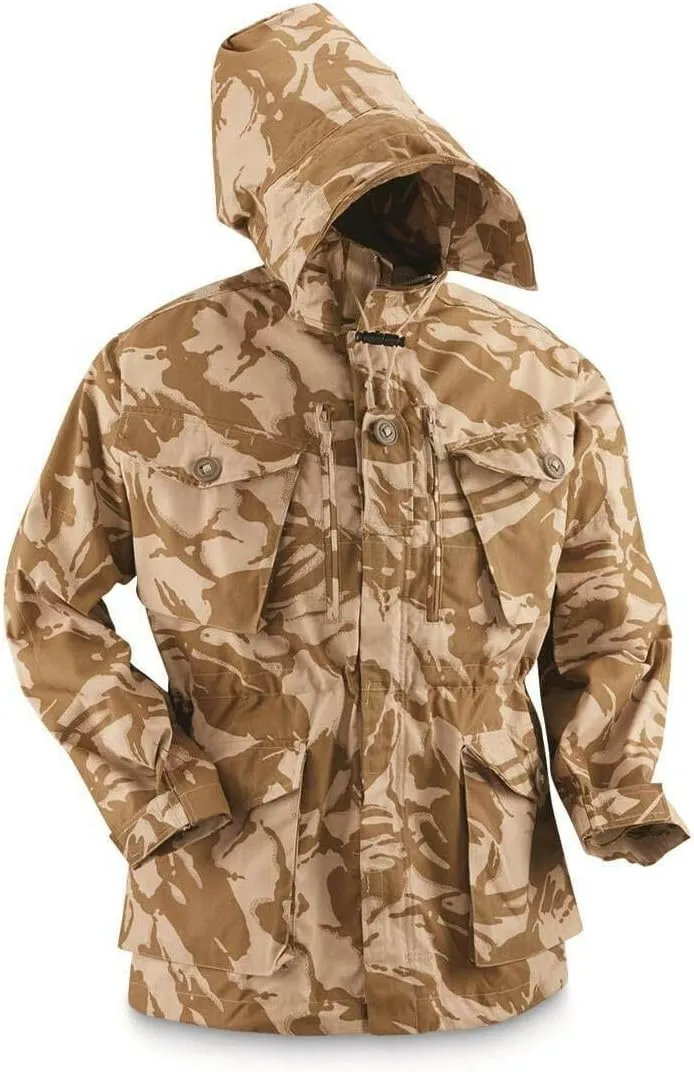 Original British army military combat Desert jacket parka smock windproof NEW