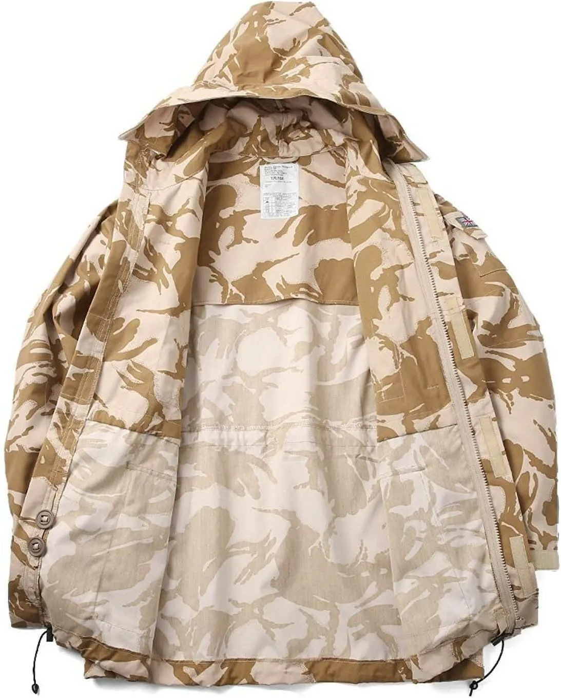 Original British army military combat Desert jacket parka smock windproof NEW